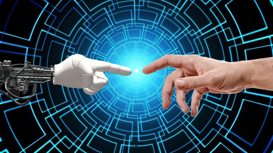 AI as a catalyst for human progress, enhancing creativity and innovation.