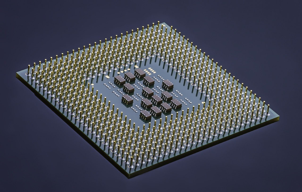 AI-designed chips showcasing revolutionary circuitry advancements.