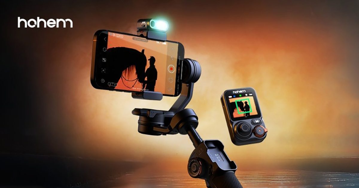 Get the best video out of your phone with this AI-powered gimbal and controller