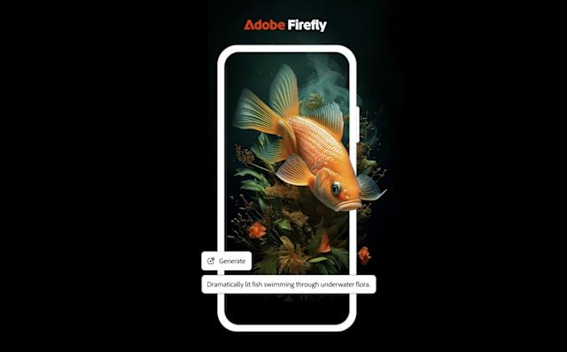 Adobe's Firefly generative AI app is now available on mobile