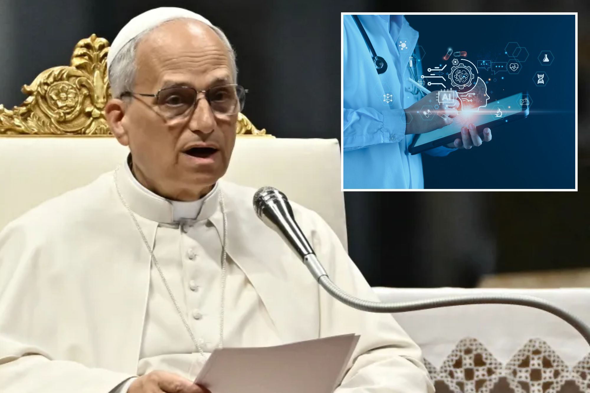 Pope Leo says AI threatens humanity and ‘poses challenges to human dignity, justice and labor’