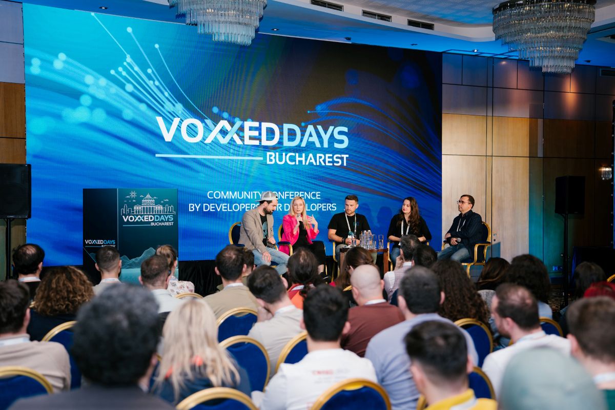Voxxed Days Bucharest 2025, Conference Day. AI, Purpose, and Building the Future of Tech in Romania
